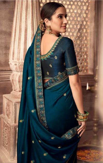 Vaibhavi 2900 Series By Kavira Fancy Vichitra Silk Saree Collection